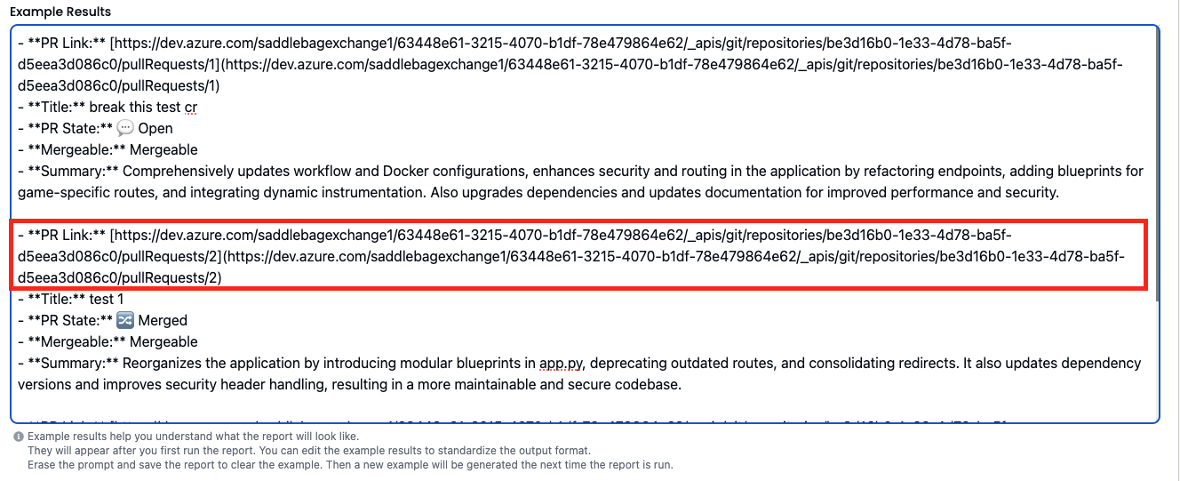 Azure DevOps Daily Standup Report Example